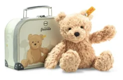 Steiff Teddybär Jimmy 25cm hellbraun im Koffer