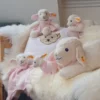 Steiff Träum Süß Lamm Schmusetuch 30cm rosa 239632