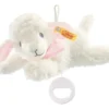 Steiff Träum Süß Lamm Spieluhr 25cm weiß