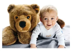 Steiff Urs Braunbär 90cm braun liegend 70068