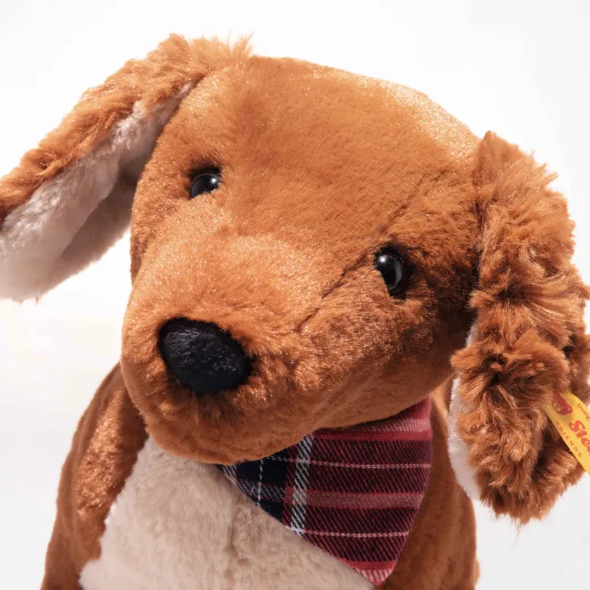 Steiff Waldi Dackel 30cm braun stehend