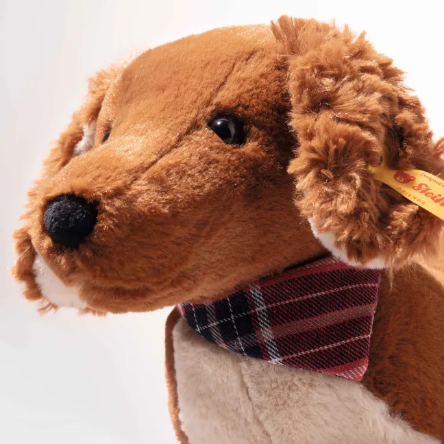 Steiff Waldi Dackel 30cm braun stehend