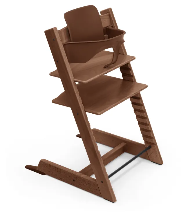 STOKKE® Aktions-Set Tripp Trapp® Buche Warm braun + Babyset² Warm braun