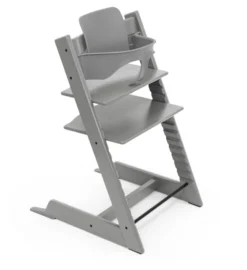 STOKKE® Aktions-Set Tripp Trapp® Storm grey + Babyset² Storm grey