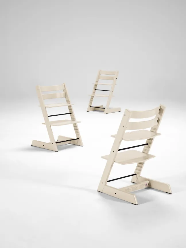 STOKKE® Aktions-Set Tripp Trapp® Vanilla White + Babyset² Vanilla White