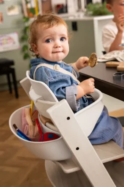 STOKKE® Aktions-Set Tripp Trapp® weiß transparent + Babyset² weiß