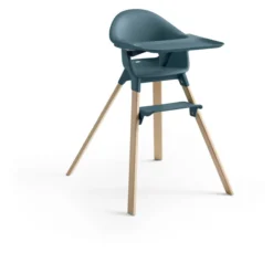 STOKKE® Clikk™ Hochstuhl Fjord blue/natur 695803