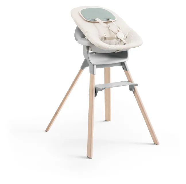 STOKKE® Clikk™ Set Hochstuhl Cloud Grey inkl. Newborn Set