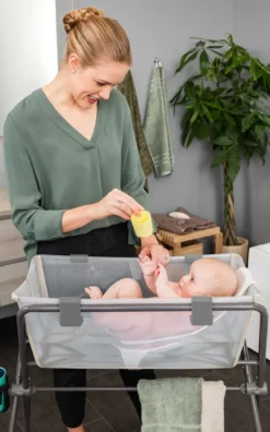 STOKKE® Flexi Bath® Babywanne Set X-Large Sandy Beige