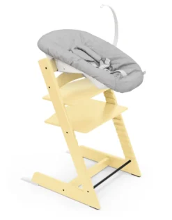 STOKKE® Mega Set Tripp Trapp® Buche Lemon Yellow + Babyset² Lemon Yellow + Newbornset