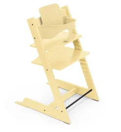 STOKKE® Mega Set Tripp Trapp® Buche Lemon Yellow + Babyset² Lemon Yellow + Newbornset