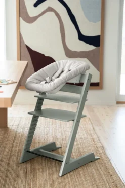 STOKKE® Mega Set Tripp Trapp® Glacier Green + Babyset² Glacier Green + Newbornset