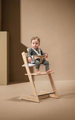 STOKKE® Mega Set Tripp Trapp® natur + Babyset² natur + Tray Tisch weiß