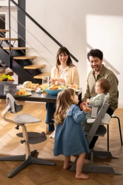 STOKKE® Mega Set Tripp Trapp® Storm grey + Babyset² Storm grey + Newbornset