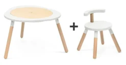 Stokke® MuTable™ V2 Tisch mit Stuhl White
