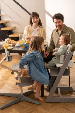 STOKKE® Nomi® Hochstuhl Buche schwarz/schwarz 626401