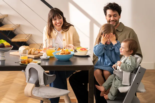 STOKKE® Nomi® Hochstuhl Eiche weiß 626601