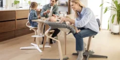 STOKKE® Nomi® Hochstuhl Walnuss schwarz
