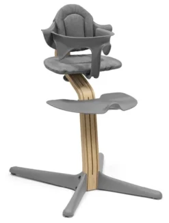 STOKKE® Nomi® Set Hochstuhl inkl. Babyset Eiche grau