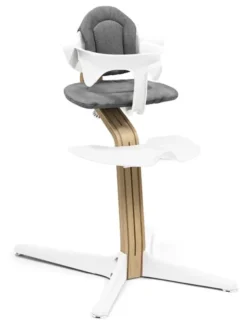 STOKKE® Nomi® Set Hochstuhl inkl. Babyset Eiche weiß