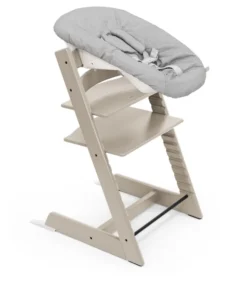 STOKKE® Tripp Trapp® Aktions-Set Buche Cashmere Grey inkl. Newbornset