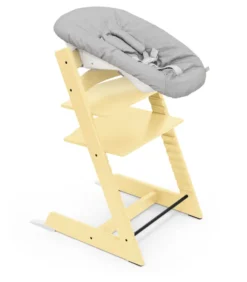 STOKKE® Tripp Trapp® Aktions-Set Buche Lemon Yellow inkl. Newbornset