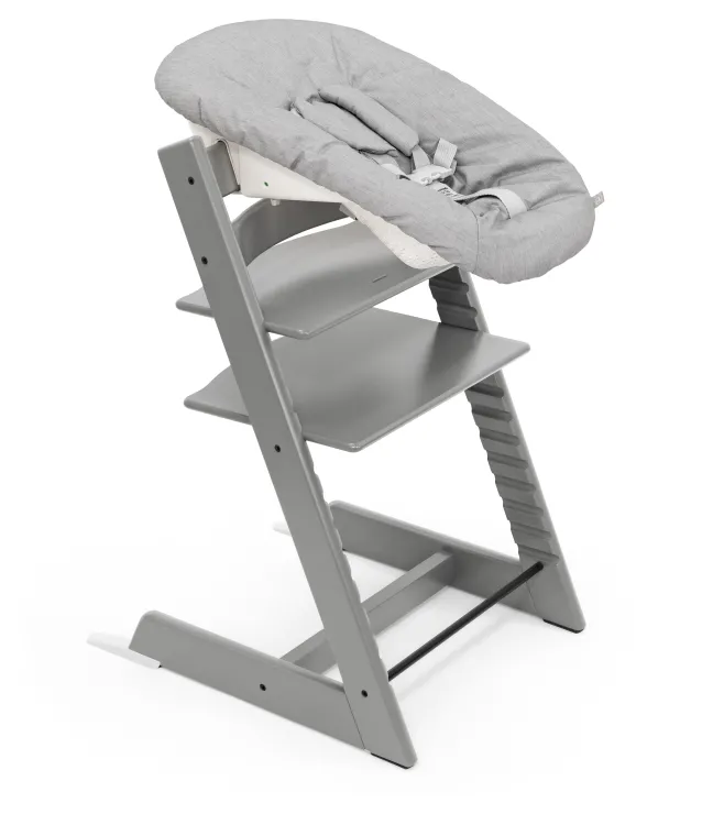 STOKKE® Tripp Trapp® Aktions-Set Storm grey inkl. Newbornset