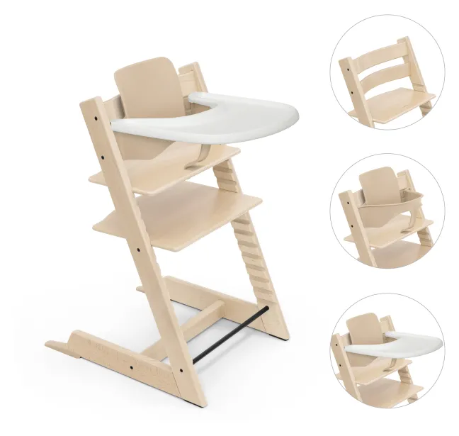 STOKKE® Tripp Trapp® Hochstuhl Natur lackiert 100101