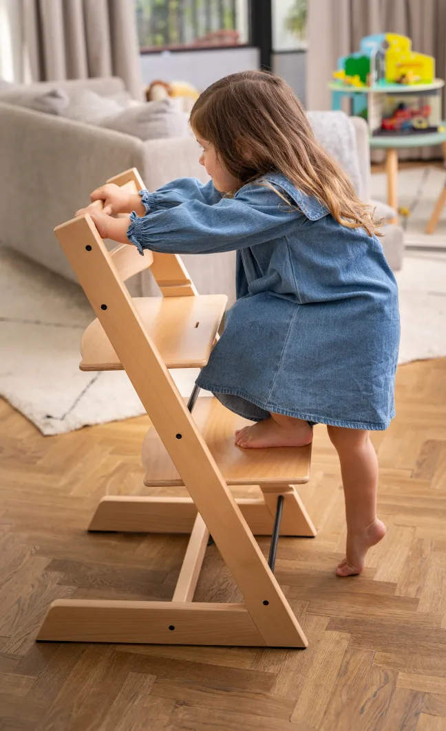 STOKKE® Tripp Trapp® Hochstuhl Natur lackiert 100101