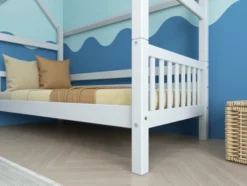 THUKA Nordic Hausbett Crossbar weiß