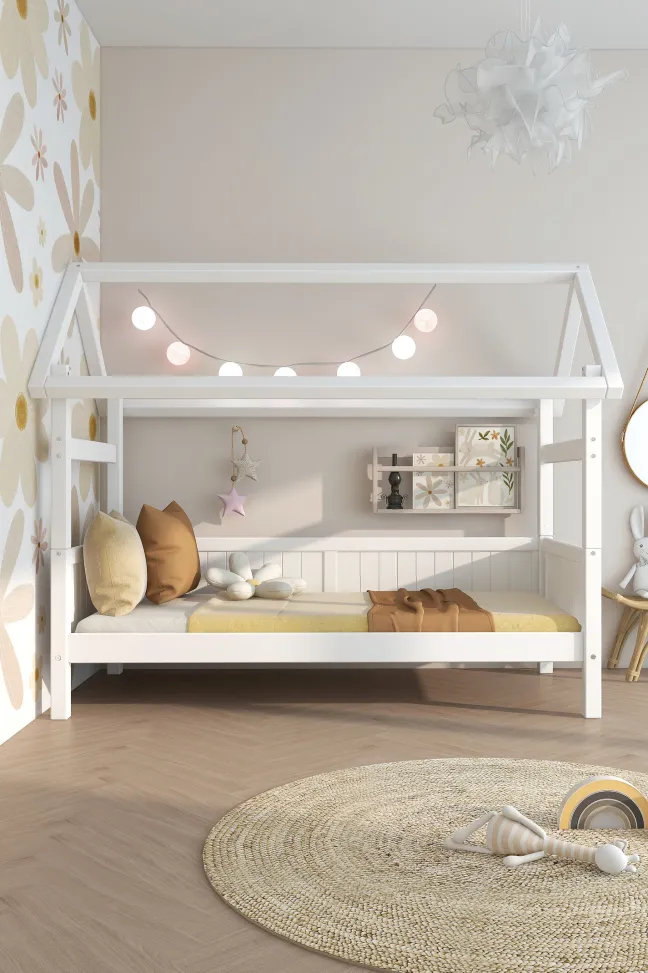 THUKA Nordic Hausbett Romantic weiß