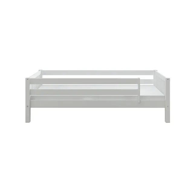 THUKA Nordic Tagesbett Crossbar mit 3/4 Absturzsicherung weiß