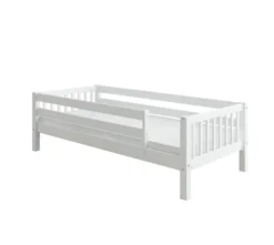 THUKA Nordic Tagesbett Crossbar mit 3/4 Absturzsicherung weiß