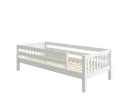 THUKA Nordic Tagesbett Crossbar mit 3/4 Absturzsicherung weiß