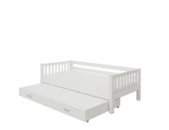 THUKA Nordic Tagesbett Crossbar mit Gästebett weiß
