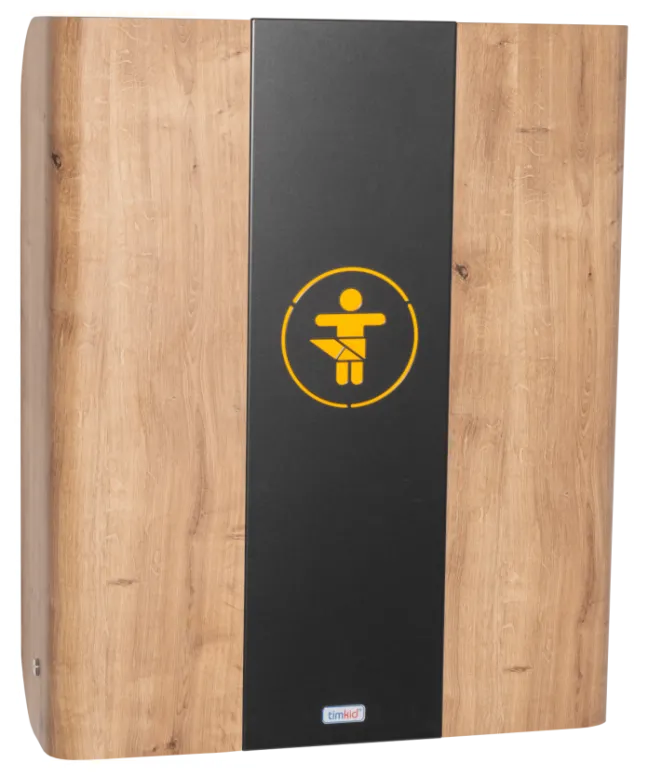 Timkid KAWAmaxi Wickeltisch modern design anthrazit/Eiche Dekor/anthrazit
