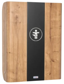 Timkid KAWAmidi Wickeltisch modern and slim anthrazit/Eiche Dekor/anthrazit
