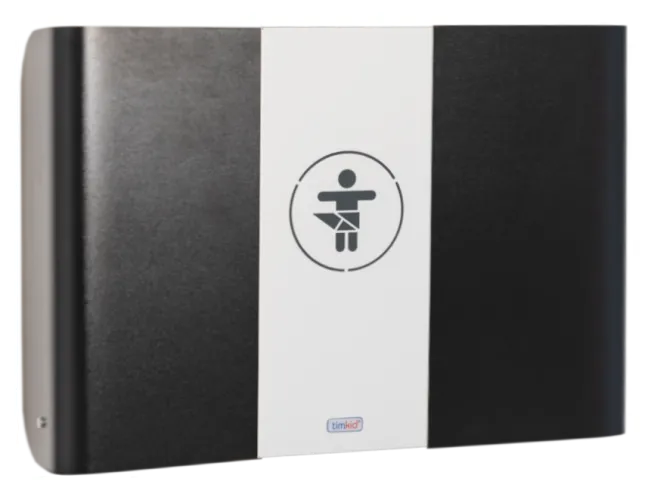 Timkid KAWAQ Wickeltisch horizontal design weiß/anthrazit