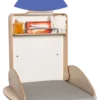 Timkid OWO2.0 Wickeltisch organic design birke/dunkelblau