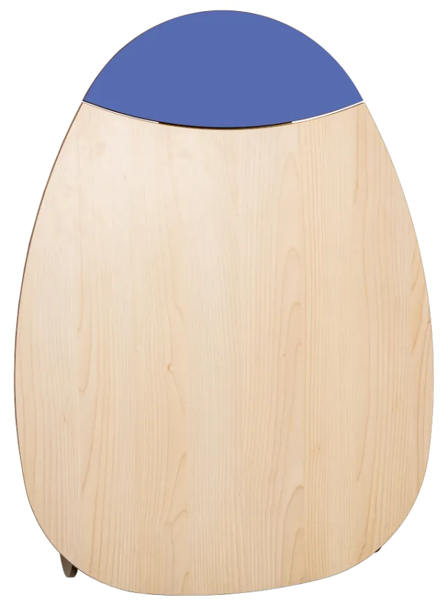 Timkid OWO2.0 Wickeltisch organic design birke/dunkelblau