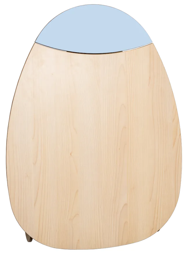 Timkid OWO2.0 Wickeltisch organic design birke/hellblau