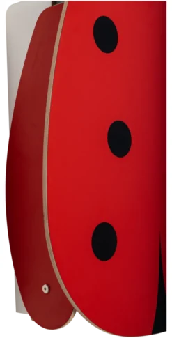 Timkid OWO2.0 Wickeltisch organic design Marienkäfer schwarz/weiß/rot