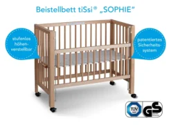 tiSsi® Beistellbett SOPHIE Natur 100019