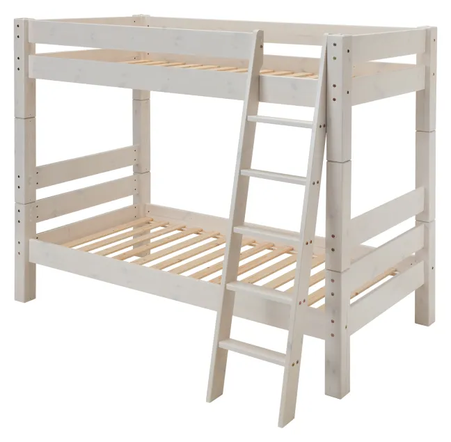 Tobykids Etagenbett 90 x 200 cm Kiefer weiß lasiert 1073-30