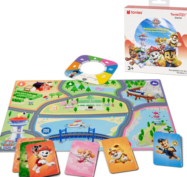 Toniebox 2 Play Set rosa mit Tonie Paw Patrol Chase
