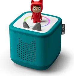 Toniebox 2 Starter Set Meeresgrün mit Kreativ-Tonie rot