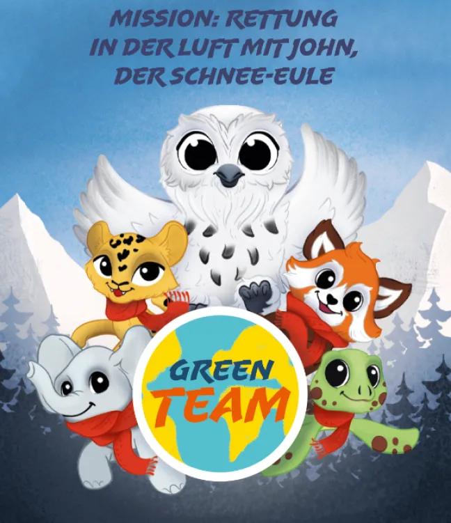 Tonie Green Team - Mission Rettung aus der Luft mit John, der Schnee-Eule