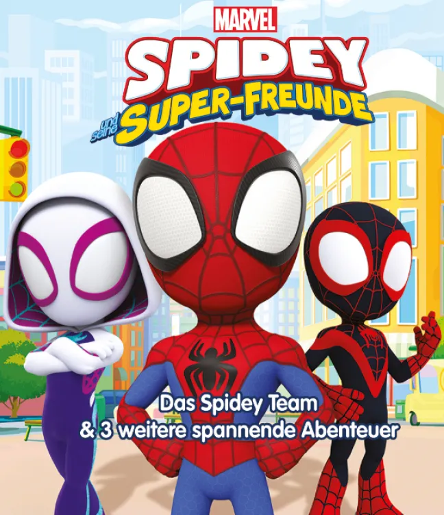 Tonie Marvel Spidey und seine Super-Freunde - Das Spidey Team & 3 weitere spannende Abenteuer