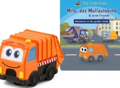 Tonie Sing Kinderlieder - Milo, das Müllauto-Kind & seine Freunde - Abenteuer in der großen Stadt