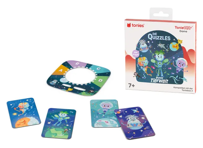 Tonie Spiel S - Die Quizzles: Bunte Tierwelt